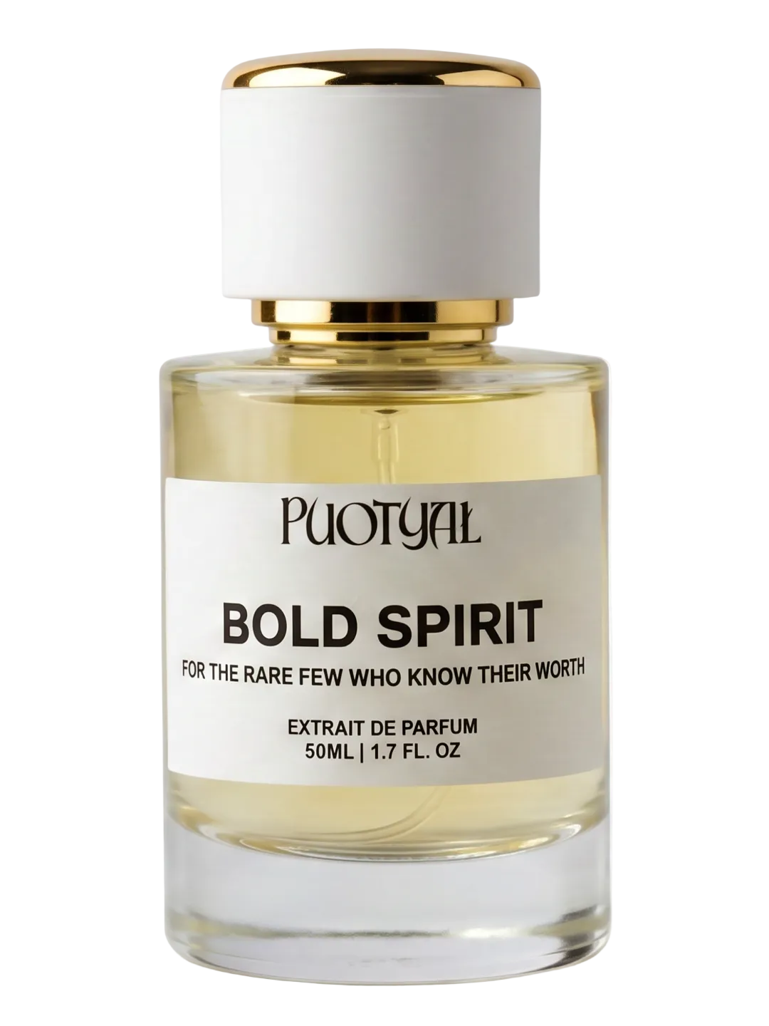 Bold Spirit by Puotyal - Luxury Amber Floral Perfume with 40% Oil Concentration Extrait De Parfum | Long Lasting Sweet Amber Fragrance Inspired by Baccarat Rouge 540