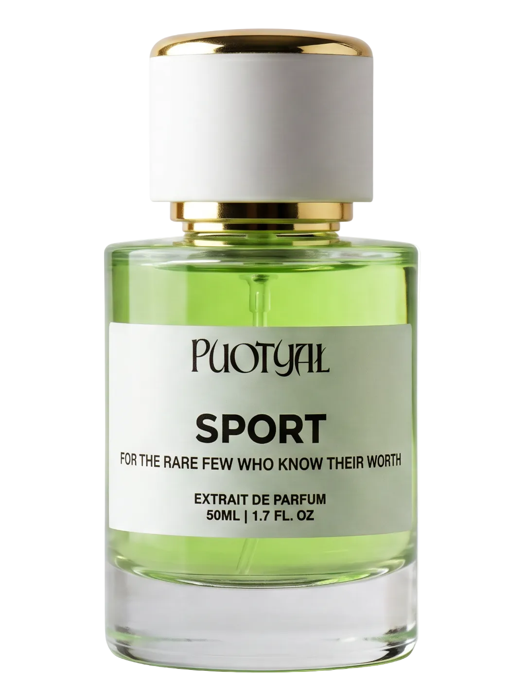Sport by Puotyal - Fresh Citrus Aromatic Extrait de Parfum with 40% oil concentration,  | Lemon, Bergamot, Lavender, Musk & Woody Notes, Inspired by Janan Sport (J.) Long Lasting Men's Fragrance